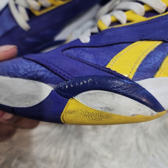 Retro Reebok Pump Shaq Attaq LSU High top Sneaker Shoe - Picture 6 of 7